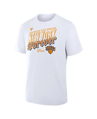 Fanatics Men's White New York Knicks 2026 Nba Finals Champions Hometown T-Shirt