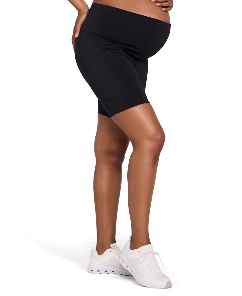 Motherhood Maternity Women's 6 1/2" Active Pocket Biker Short