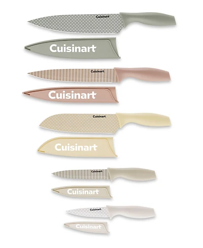 Cuisinart Advantage 10-Piece Ceramic-Coated Color Knife Set