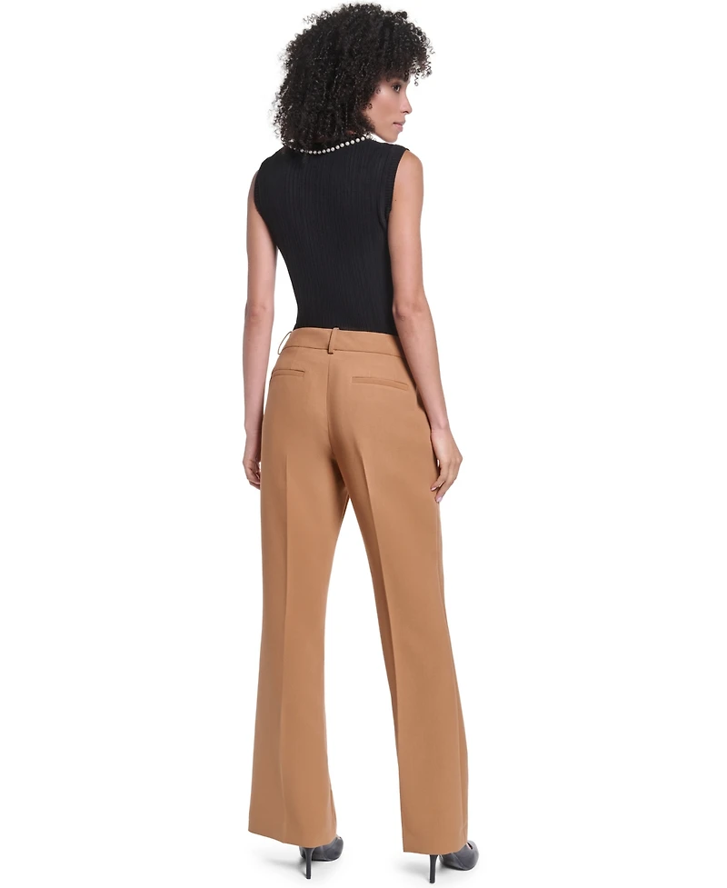Karl Lagerfeld Paris Petite Wide-Leg Pants