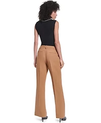 Karl Lagerfeld Paris Petite Wide-Leg Pants