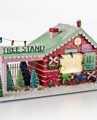 Holiday Lane Whimsy Led Paper Red Tree Stand House Decor, Macy's Exclusive