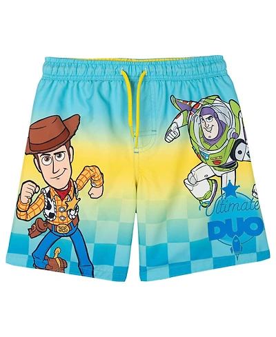 Toy Story Boys Mickey Mouse Swimwear Swim Trunks