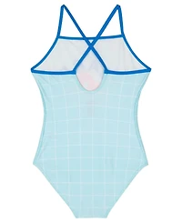 Barbie Little Girls One Piece Bathing Suit to