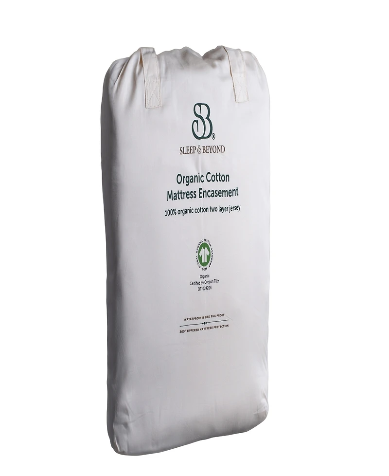 Sleep & Beyond Cotton Waterproof Mattress Encasement