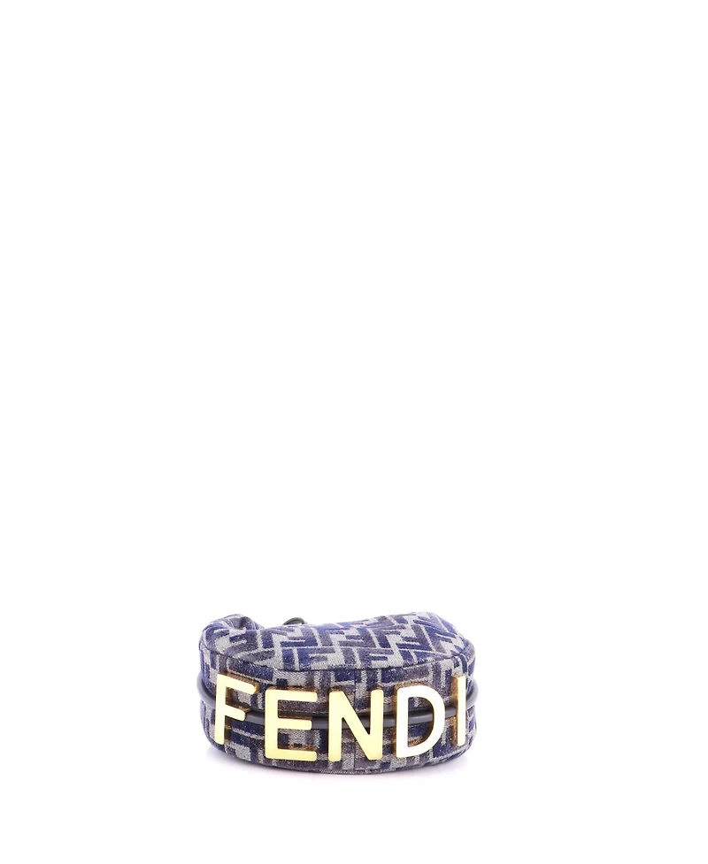Pre-Owned Fendi Mini Fendigraphy Bag Zucca Canvas