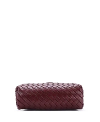 Pre-Owned Bottega Veneta Medium Lauren 1980 Clutch with Chain Intrecciato Nappa