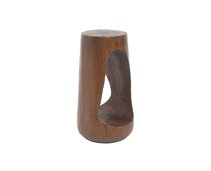 sumyeg Modern Hollow Mgo End Table 200lbs High Capacity No Assembly Accent
