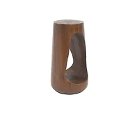 sumyeg Modern Hollow Mgo End Table 200lbs High Capacity No Assembly Accent
