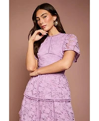 Coast Women's Tiered Lace Midi Dress