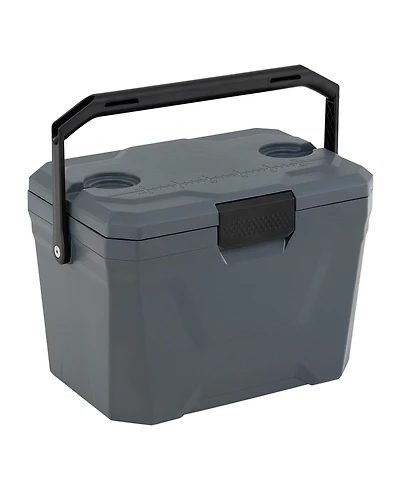 Sugift 21 Quart Insulated Portable Hard Shell Ice Chest with 2 Cup Holders