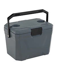 Sugift 21 Quart Insulated Portable Hard Shell Ice Chest with 2 Cup Holders