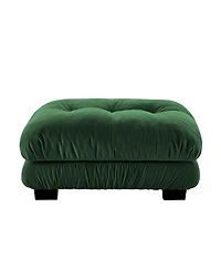 sumyeg Pariss Upholstered Ottoman Footrest for Living Room or Bedroom