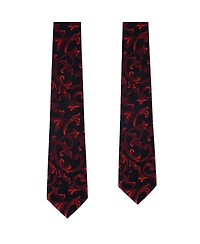 Trafalgar Men's Daddy and Me Christian the Romantic Brocade Silk Neckties