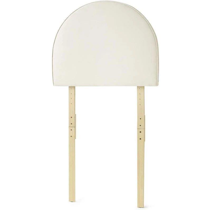 DormCo Tavira Allure Right Side Outlet Headboard - Rounded Corded