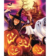 SunsOut Happy Haunts 500 piece Jigsaw Puzzle for Adults Halloween