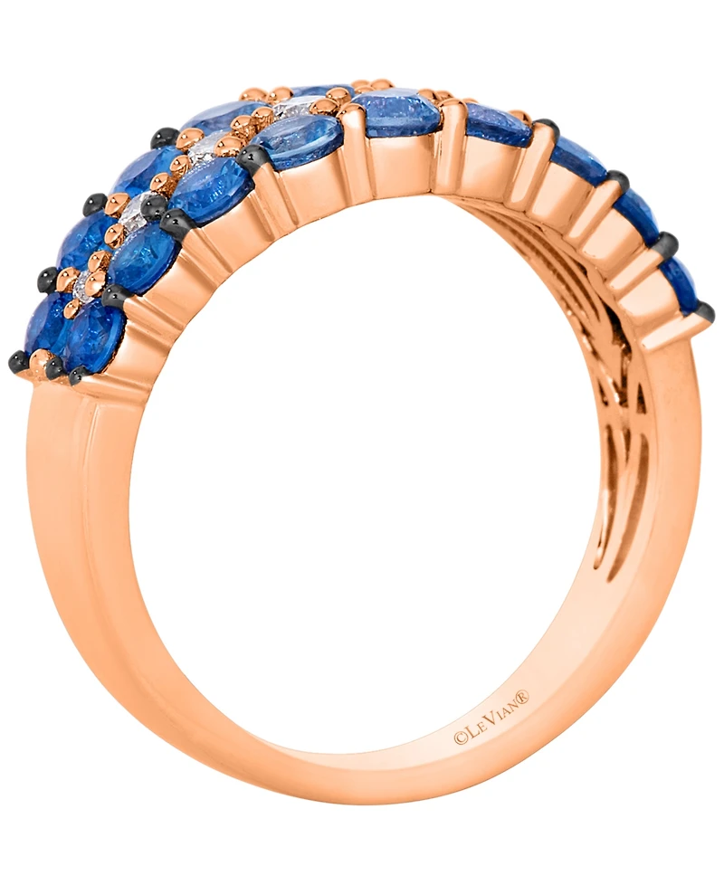 Le Vian Sapphire (1-7/8 ct. t.w.) & Diamond (1/4 Ring 14k Vanilla Gold