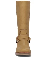 Frye and Co. Women's Miranda Harness Pull-On Mid Shaft Boots