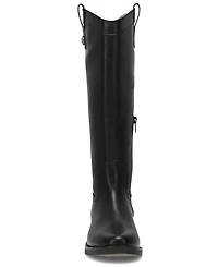 Frye and Co. Women's Foster Button Ban Zipper Tall Boots