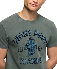 Lucky Brand Men's Bowl Champs Graphic T-Shirt