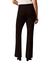 Calvin Klein Petite High-Rise Pull-On Bootcut Pants