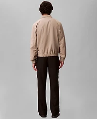 Calvin Klein Men's Lightweight Windbreaker Stand Collar Jacket