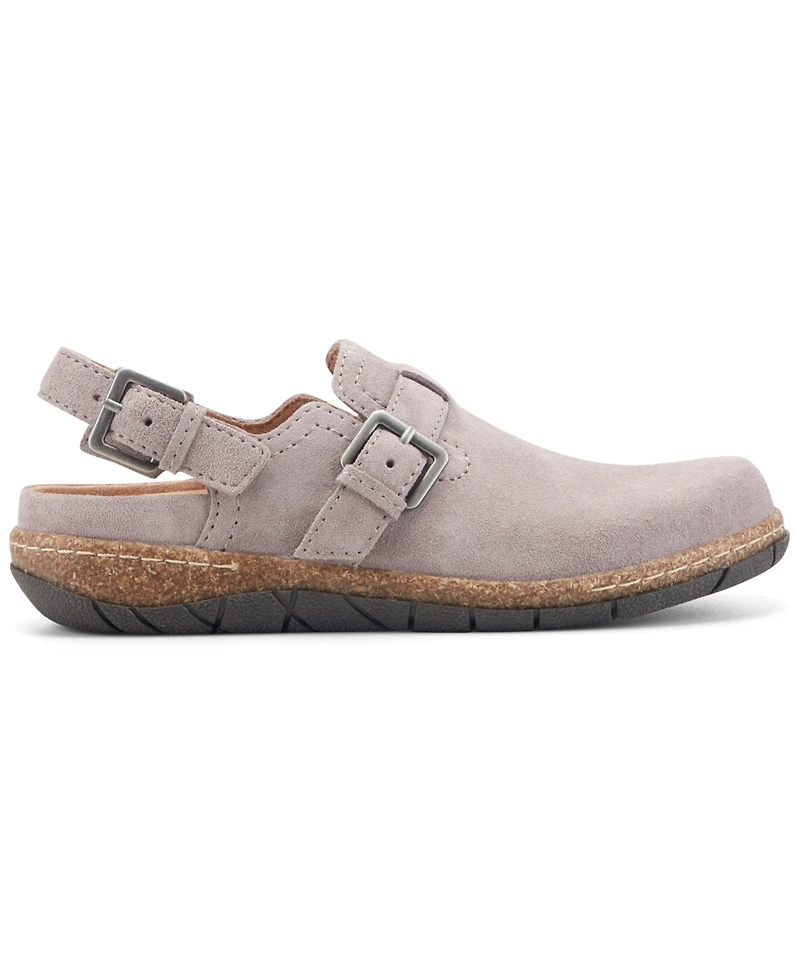 Earth Women's Elmonte Buckles Slingback Clogs