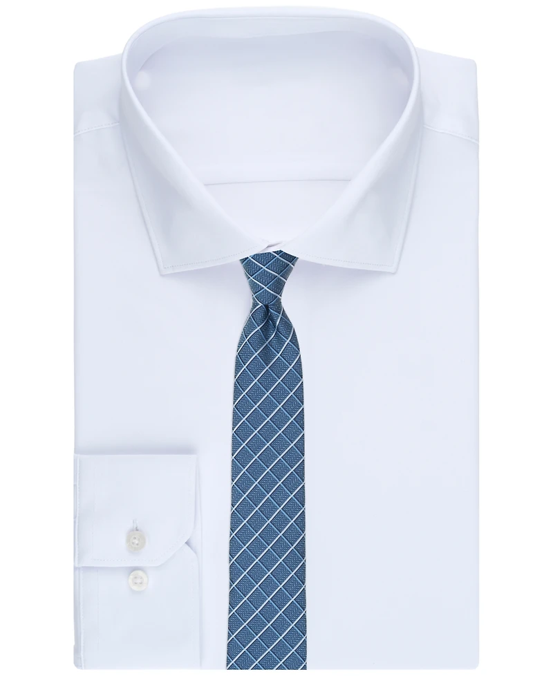 Alfani Men's North Grid Tie, Macy's Exclusive