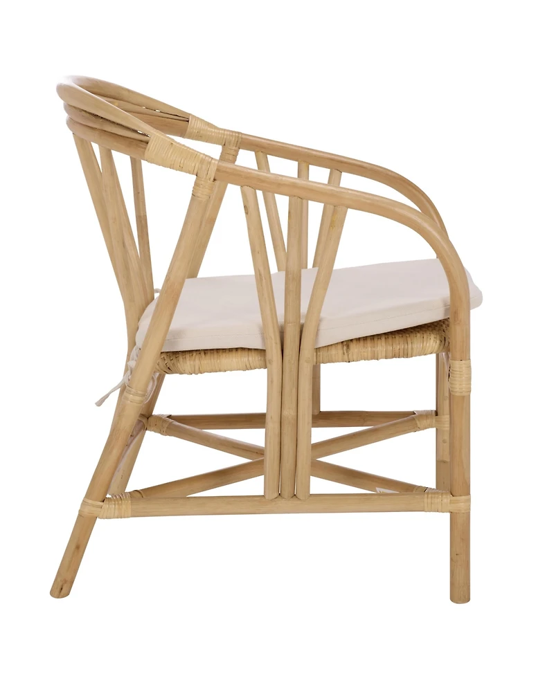 Safavieh Billie Rattan Dining Chair