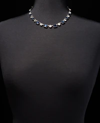 Anne Klein Crystal All-Around Collar Necklace, 16" + 3" extender