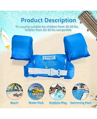Aofar Kids Swim Vest Float Jacket with Bag for Pool Beach