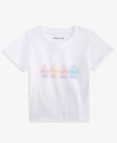 With Jules Big Girl Macaron Graphic Tee