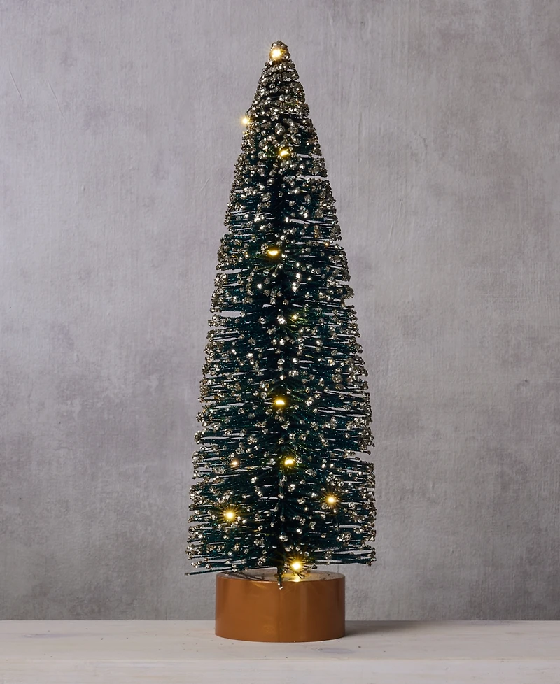 Holiday Lane Opulence 16'' Tree with Led Lights, Macy's Exclusive