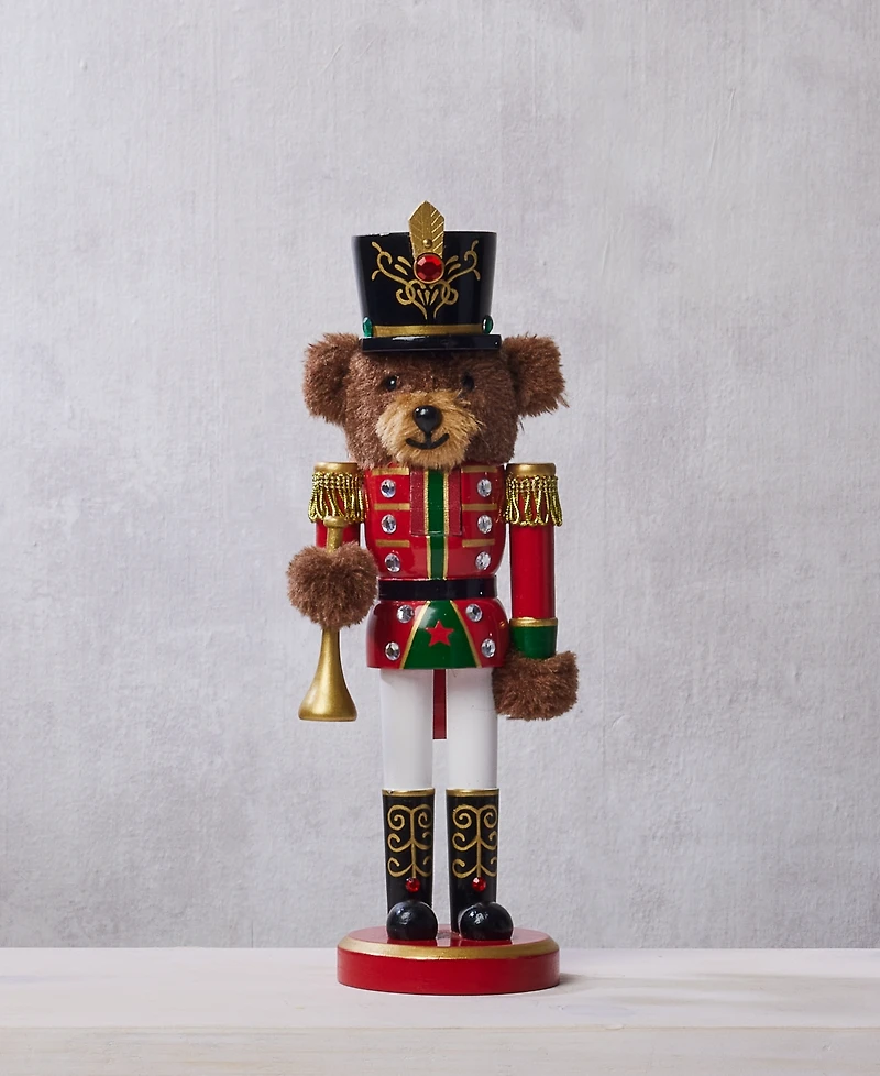 Holiday Lane Heritage Bear Nutcracker, Macy's Exclusive