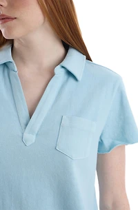 Wilt Women's Clothing Chest Pocket Polo Tee
