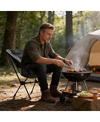 Clihome Portable Folding Camping Chair with Carry Bag