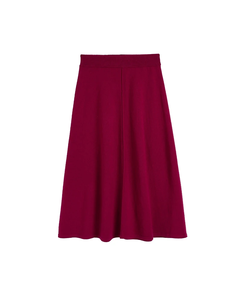 Chinti & Parker Women's Wool Cashmere Midi Skirt