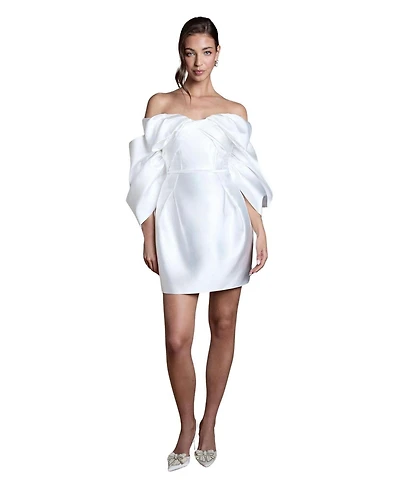 Coast Women's Corset Off-Shoulder Bridal Dress