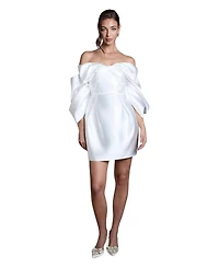 Coast Women's Corset Off-Shoulder Bridal Dress