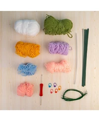 John Bead Bouquet Kit Floral Crochet Diy Kit for Beginners