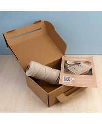 John Bead Macrame Handmade Placemat Diy Kit for Beginners