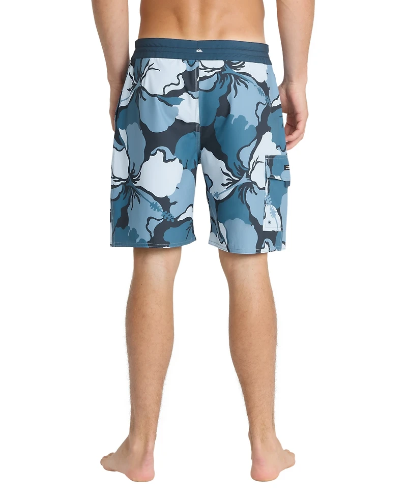 Quiksilver Waterman Men's Boca Floral Board Shorts
