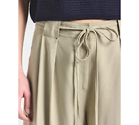 Derek Lam 10 Crosby Women's Archer Mid-Rise Wide-Leg Suiting Trousers