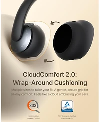 Baseus Bowie MC2 Open Ear Clip On Wireless Earbuds, Hi-Res Ldac Audio, 55H Battery, IP67 Waterproof