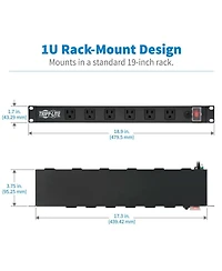 Tripp Lite Outlet Rackmount Power Strip