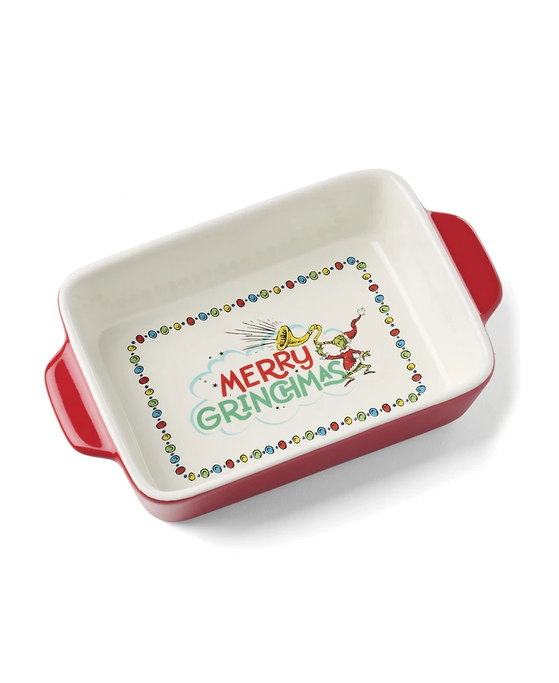 Lenox Merry Grinchmas Mini Rectangular Baking Dish