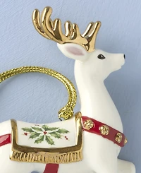 Lenox Holiday Accent Reindeer Ornament