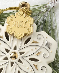 Lenox 2026 Snowflake Annual Ornament