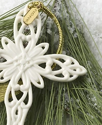 Lenox 2026 Snow Fantasies Cross Ornament