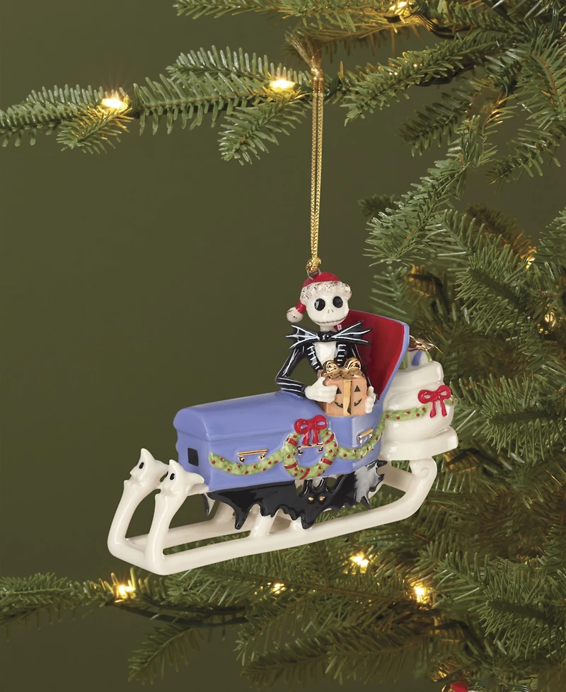 Lenox The Nightmare Before Christmas Sleigh Ride Ornament